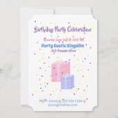 Uitnodiging van de Dag van de Dag met Jouw naam (Achterkant)