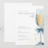 Uitnodiging van de Dag van de Dag van de Champagne (Voorkant / Achterkant)