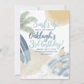 Uitnodiging van de Dag van de Dag van de surf (Voorkant)