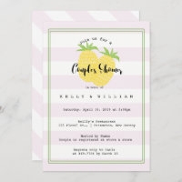 Uitnodiging van de Douche van het Paar van het