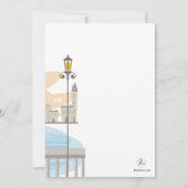 Uitnodiging van de Dream Honeymoon van Young Coupl (Achterkant)