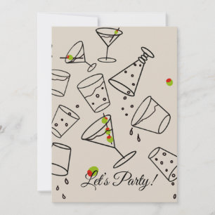 Uitnodiging van de Drink partij