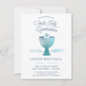 Uitnodiging van de eerste Heilige Communie (Voorkant)