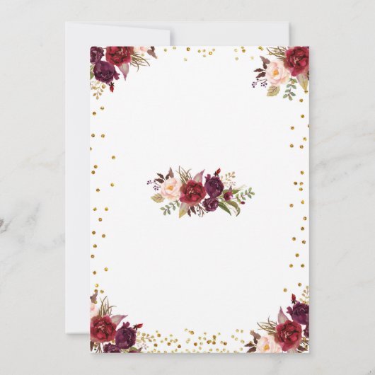 Uitnodiging van de eerste Heilige Communie van Ele (Achterkant)