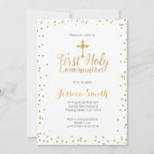 Uitnodiging van de Eerste Heilige Communie van Ele (Voorkant)