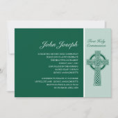 Uitnodiging van de eerste Heilige Communie van het (Voorkant)