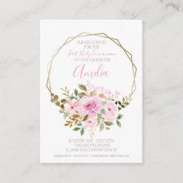 Uitnodiging van de eerste Heilige Communistische P