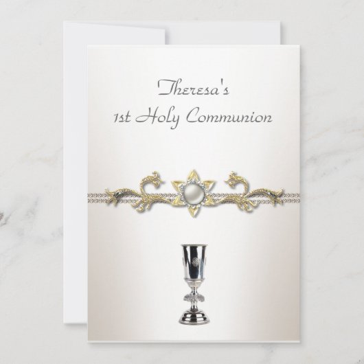 Uitnodiging van de eerste Heilige Communistische P (Voorkant)