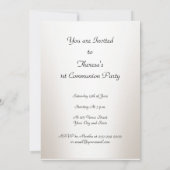 Uitnodiging van de eerste Heilige Communistische P (Achterkant)