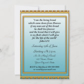 Uitnodiging van de eerste Heilige Communistische P (Achterkant)