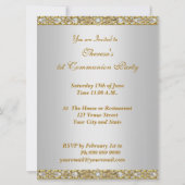 Uitnodiging van de eerste Heilige Communistische P (Achterkant)