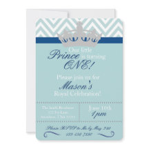 Uitnodiging van de eerste verjaardag van Little Pr