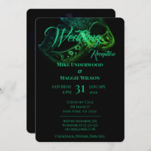 Uitnodiging van de Elegant Evening Wedding Party