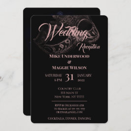 Uitnodiging van de Elegant Evening Wedding Party