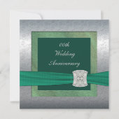 Uitnodiging van de Elegant Wedding Jubileum (Voorkant)