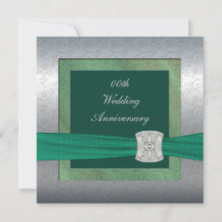 Uitnodiging van de Elegant Wedding Jubileum