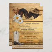 Uitnodiging van de Elope of de Partij van het Post (Voorkant / Achterkant)