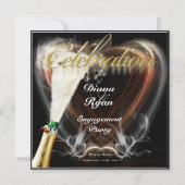 Uitnodiging van de Engagement Party (Voorkant)