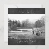 Uitnodiging van de Engagement Party (Voorkant)