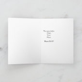 Uitnodiging van de Engagement Party (Binnen)