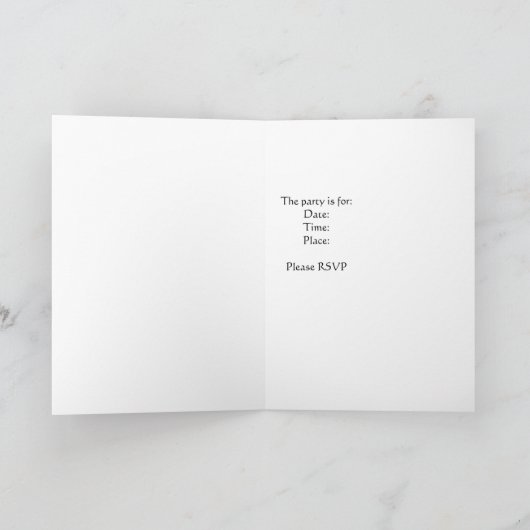 Uitnodiging van de Engagement Party (Binnen)