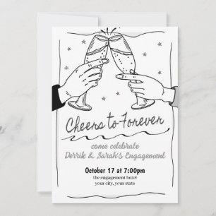 Uitnodiging van de Engagement Party