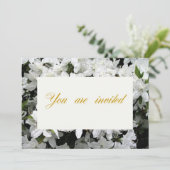 Uitnodiging van de Engagement Party (Staand voorkant)