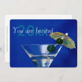 Uitnodiging van de Eve Cocktail Party voor het nie (Voorkant / Achterkant)