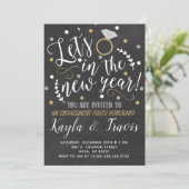 Uitnodiging van de Eve Engagement Party in het nie (Staand voorkant)