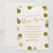 Uitnodiging van de Eve Party van Glitter in het ni (Voorkant / Achterkant)