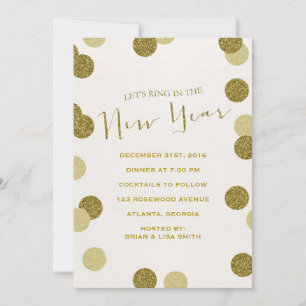 Uitnodiging van de Eve Party van Glitter in het ni