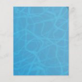 Uitnodiging van de exotische tropische proefvaarde flyer (Achterkant)