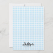 Uitnodiging van de Feast Party van Lobster (Achterkant)