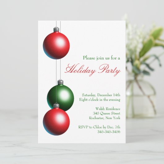 Uitnodiging van de feestdag om te spreken over Cri (Staand voorkant)