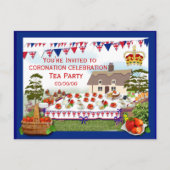 Uitnodiging van de feestdag voor de feestdag (Voorkant)