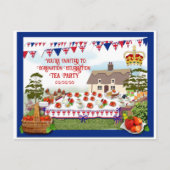 Uitnodiging van de feestdag voor de feestdag (Voorkant)