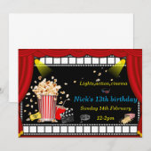 Uitnodiging van de filmactiegroep (Voorkant / Achterkant)