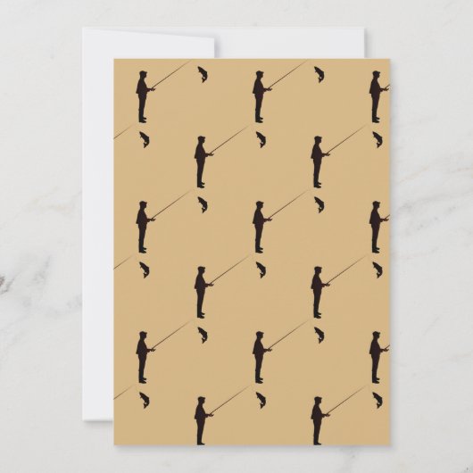 Uitnodiging van de Fisherman Retirement Party (Achterkant)