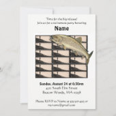 Uitnodiging van de Fisherman Retirement Party (Voorkant)