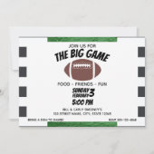 Uitnodiging van de football (Voorkant)