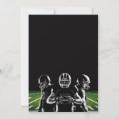 Uitnodiging van de football (Achterkant)