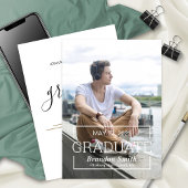 Uitnodiging van de Fotopartij van de afstuderen Hi