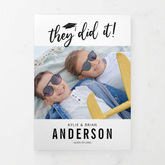 Uitnodiging van de Fotopartij van het dubbel Afstu (Cover)