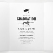 Uitnodiging van de Fotopartij van het dubbel Afstu (Binnenkant midden)