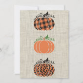 Uitnodiging van de Friendsgiving Party (Achterkant)