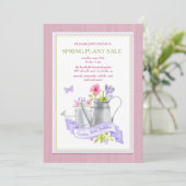 Uitnodiging van de Garden (Staand voorkant)