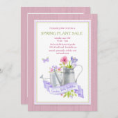 Uitnodiging van de Garden (Voorkant / Achterkant)