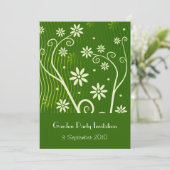 Uitnodiging van de Garden (Staand voorkant)