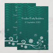 Uitnodiging van de Garden (Voorkant / Achterkant)