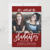 Uitnodiging van de gecombineerde partij voor afstu (Voorkant)